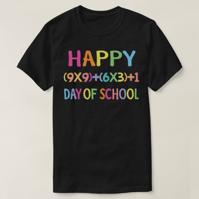 100 Days Smarter Kids 100th Day Of School Countdow T-Shirt (Design Front)