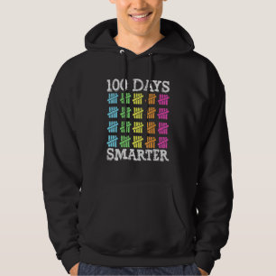 100 Days Smarter Shirt Teachers Kids Boys Girls Sc