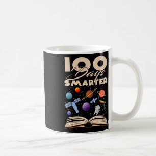 100 Days Smarter Space Astronaut 100th Day School Coffee Mug