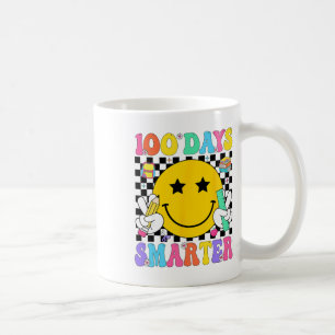 100 Days Smarter Teacher Boys Girls Kids 100th Day Coffee Mug