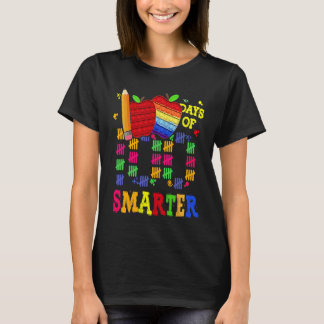 100 Days Smarter Teacher Student Happy 100th Day O T-Shirt