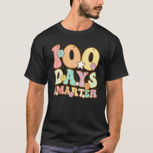 100 Days Smarter Teacher Students Happy 100th Day T-Shirt