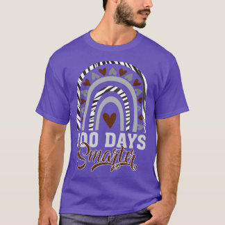 100 days smarter zebra 3 T-Shirt