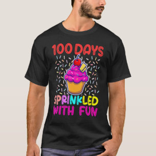 100 Days Sprinkled With Fun 100 Days Of School coo T-Shirt