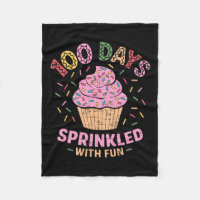 100 Days Sprinkled With Fun Cupcake 100th Day Of S