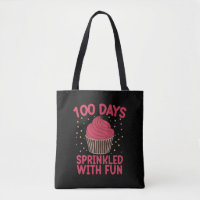 100 Days Sprinkled With Fun Cupcake School Girl