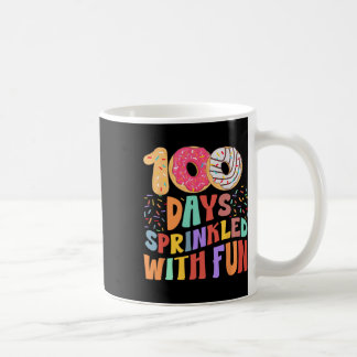 100 Days Sprinkled With Fun Doughnut Funny 100th D Coffee Mug