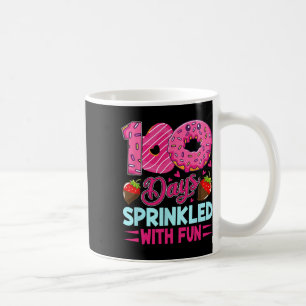 100 Days Sprinkled With Fun Girls Kids 100th Day O Coffee Mug