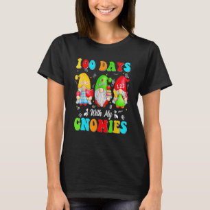 100 Days With My Gnomies Gnome 100th Day Of School T-Shirt