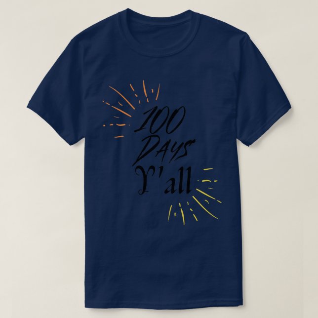 100 Days Yx27all Funny 100th Day Of School 11 T-Shirt (Design Front)