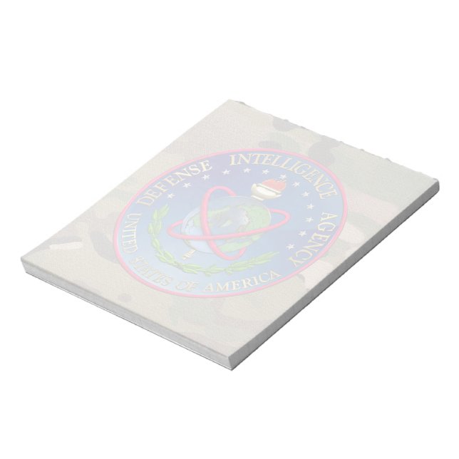 [100] Defence Intelligence Agency (DIA) Seal Notepad (Rotated)