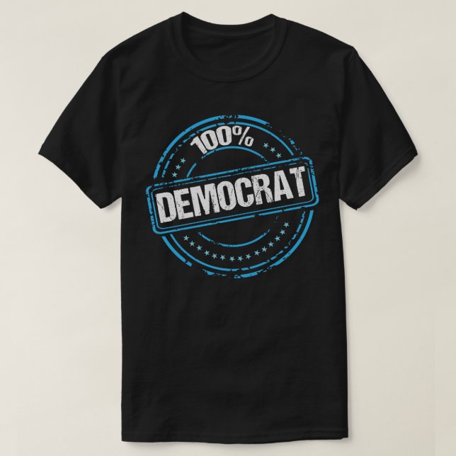 100 Democrat T-Shirt (Design Front)