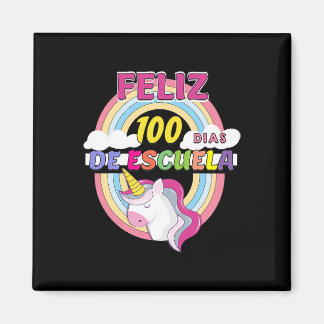 100 Dias De Escuela 100 Days Of School  Magnet
