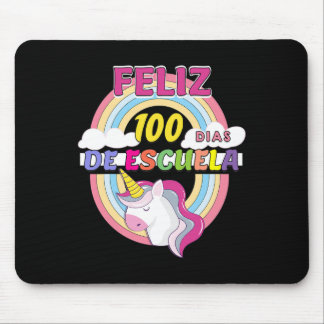 100 Dias De Escuela 100 Days Of School  Mouse Pad