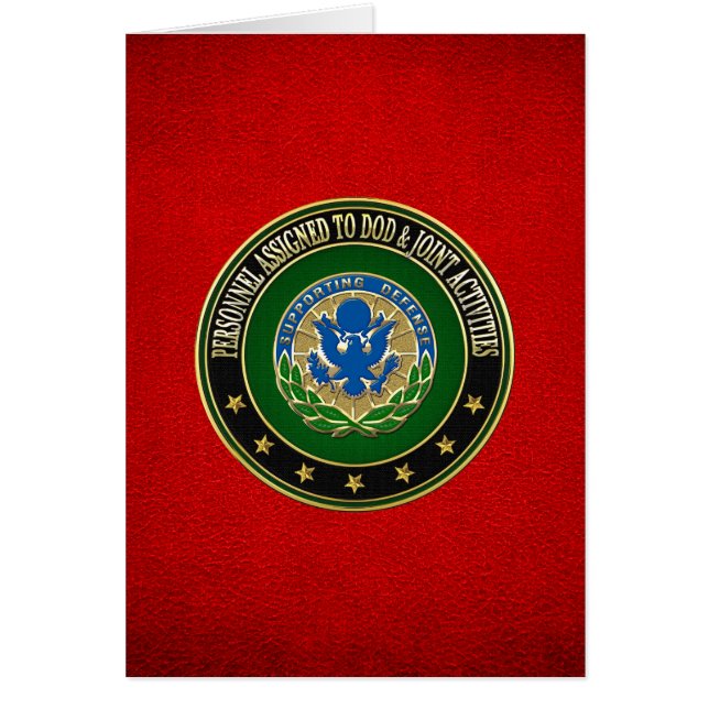 [100] DOD & Joint Activities DUI Special Edition (Front)