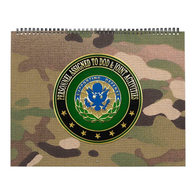 [100] DOD & Joint Activities DUI Special Edition Calendar (Cover)