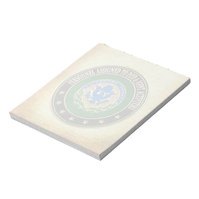 [100] DOD & Joint Activities DUI Special Edition Notepad (Rotated)