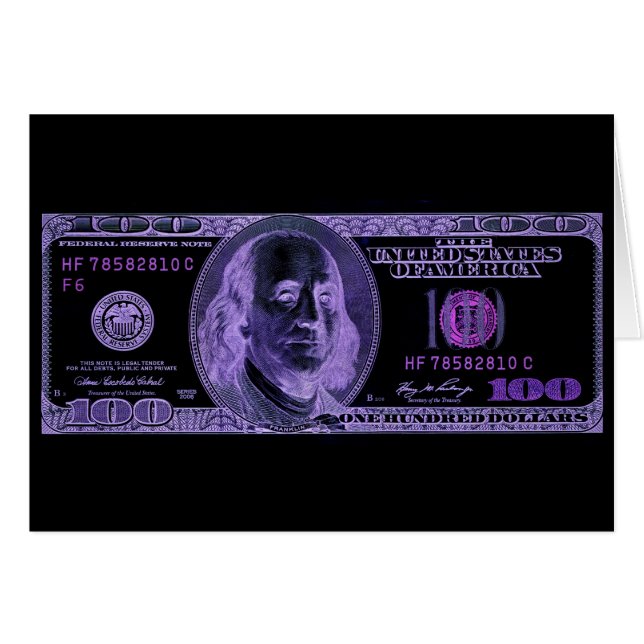 100 Dollar (Front Horizontal)
