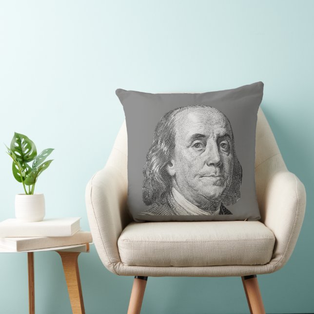 100 dollars, Benjamin Franklin Cushion (Chair)