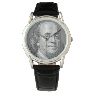 100 dollars, Benjamin Franklin Watch
