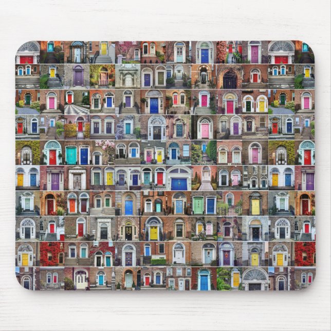 100 Doors of Dublin Mousepad (Front)