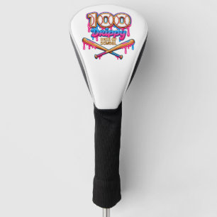 100 Drippy Days of School Baseball Boys Toddler  Golf Head Cover
