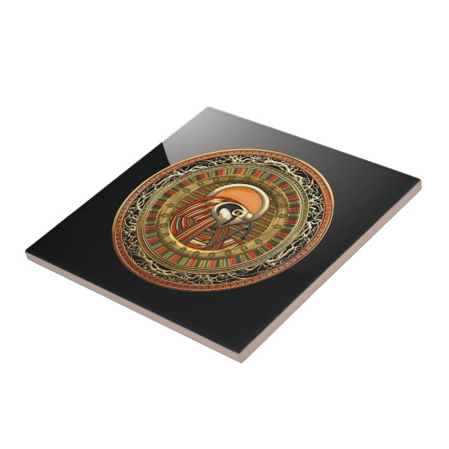 [100] Egyptian Sun God Ra Tile (Side)