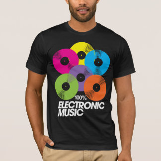 100% Electronic Music (dark) T-Shirt