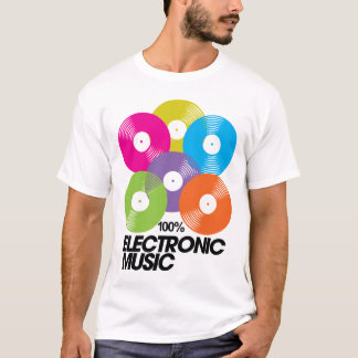 100% Electronic Music T-Shirt