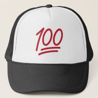 100 Emoji Designed Trucker Hat