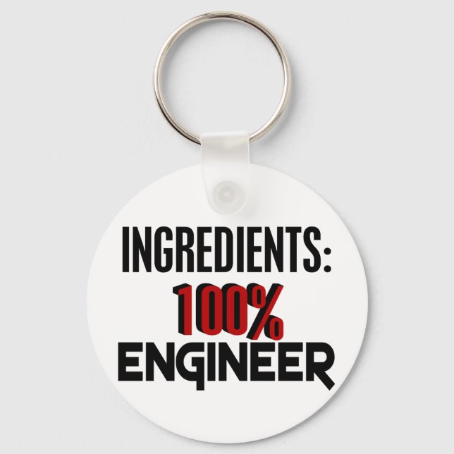 100% Engineer Key Ring (Front)