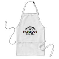 100% FABULOUS apron - choose style & colour
