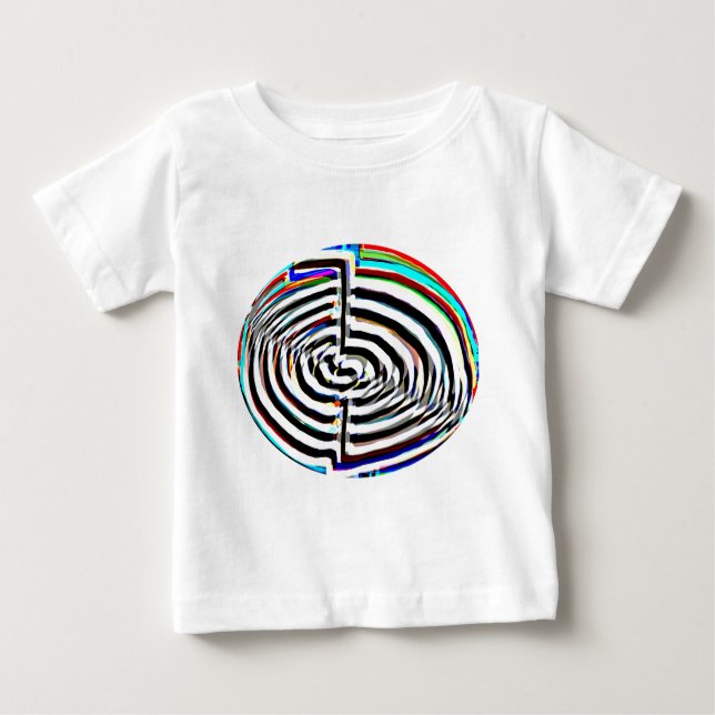 100 Flower Chakra n Chokuray Prints Baby T-Shirt (Front)