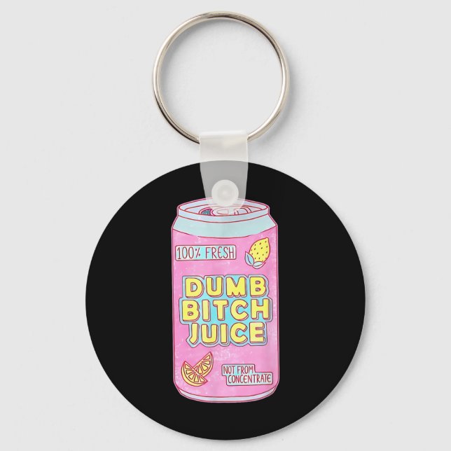 100% Fresh Dumb Juice Not From Concentrate  Key Ring (Front)