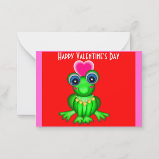 100 Froggy Valentine Cards