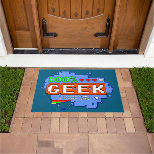 100% Geek Doormat