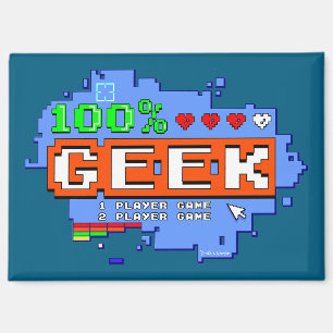 100% Geek Magnet