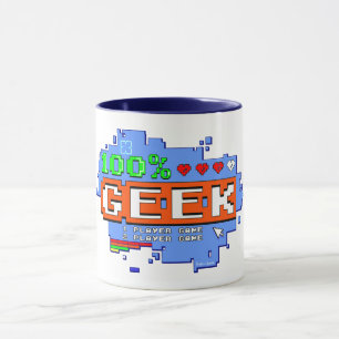 100% Geek Mug