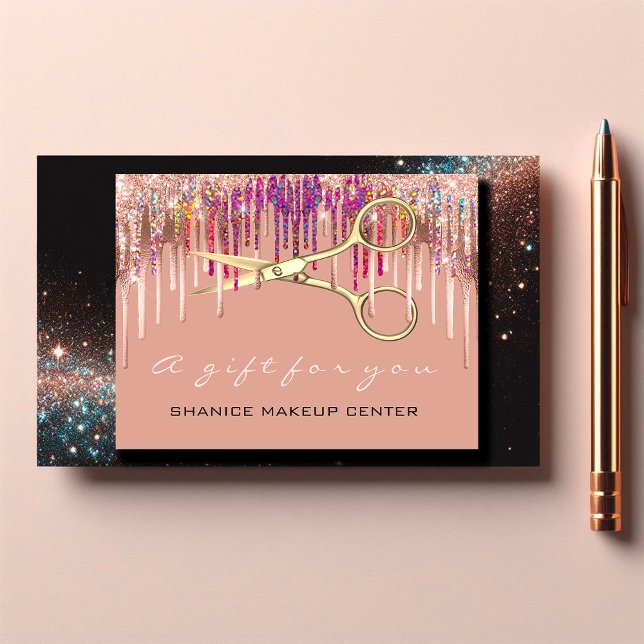 100 Gift Certificate Hairdresser Golden Scissors (100 Gift Certificate Hairdresser Golden Scissors)