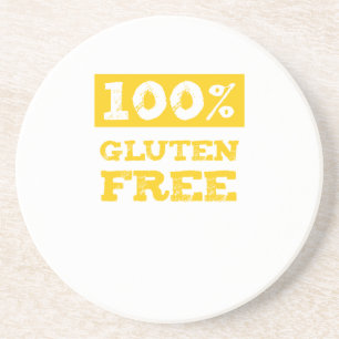 100% Gluten Free Coaster