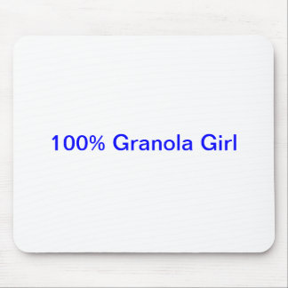 100% Granola Girl Mouse Pad
