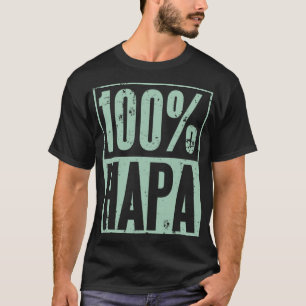 100% Hapa Pride Eurasian Mixed Cute Funny T-Shirt