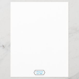 100% Homemade Food Label Flyer