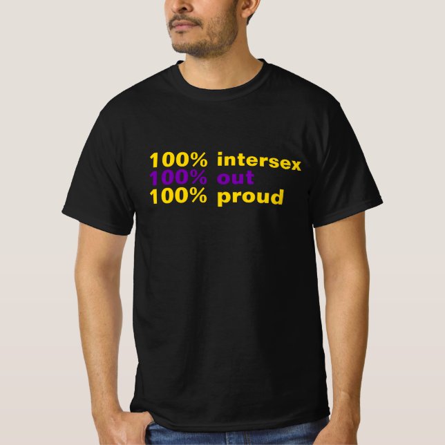 100% Intersex T-Shirt (Front)