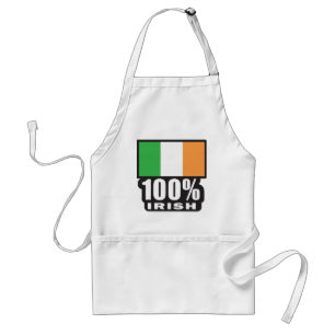 100% Irish/St. Patrick's Day Standard Apron