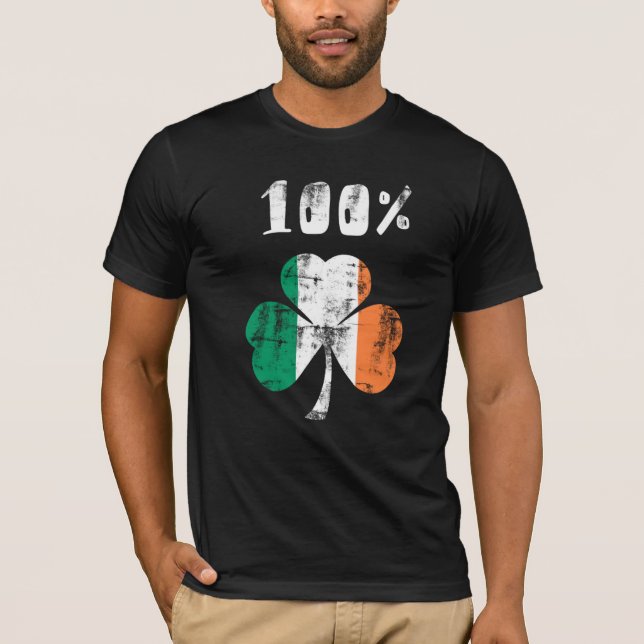 100% Irish T-Shirt (Front)