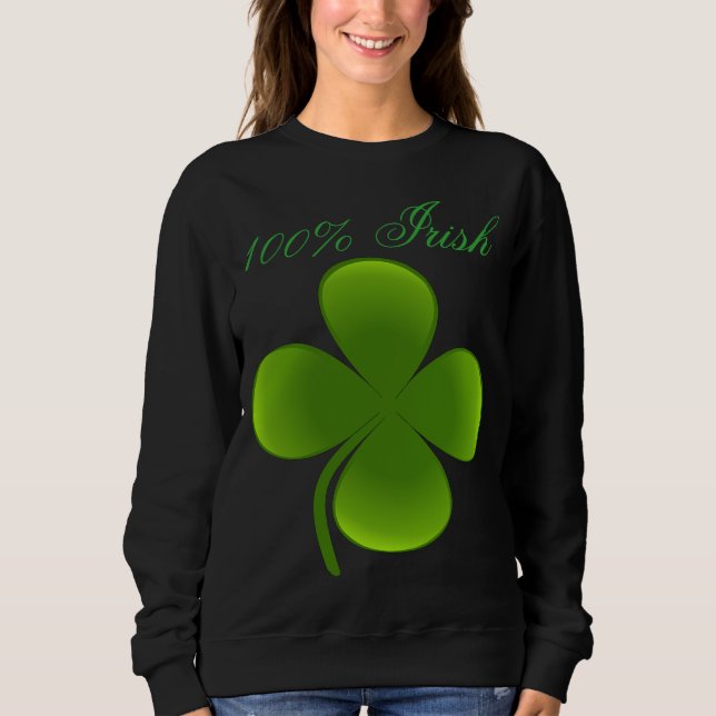 100% Irish Thunder_Cove  Sweatshirt (Front)