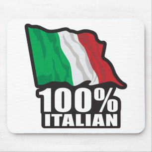 100% Italian Mouse Pad