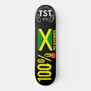 100% JAMAICAN  JMT USA Skateboard