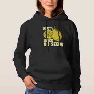100 Juice No Seeds Lemon   Men's Vasectomy   Hoodie